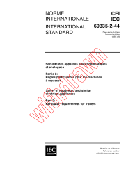IEC 60335-2-44:1997