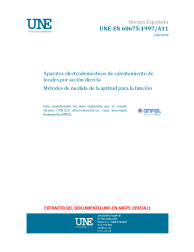 UNE-EN 60675:1997/A11:2020