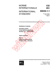 IEC 60839-1-1:1988