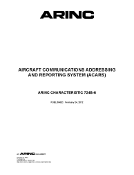 ARINC Characteristic 724B-6:2012