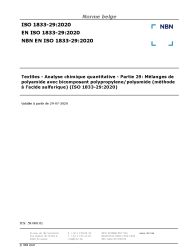 NBN EN ISO 1833-29:2020
