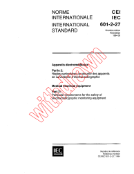 IEC 60601-2-27:1994