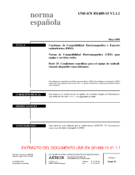 UNE-EN 301489-15 V1.1.1:2002