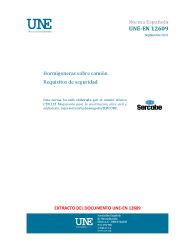 UNE-EN 12609:2021