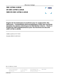 NBN EN ISO 13766-2:2018