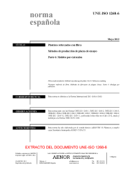 UNE-ISO 1268-6:2012 (R2018)