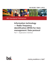 BS ISO/IEC 15961-1:2013