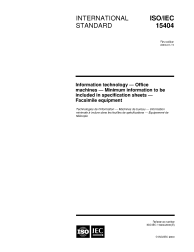ISO/IEC 15404:2000