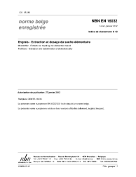 NBN EN 16032:2012