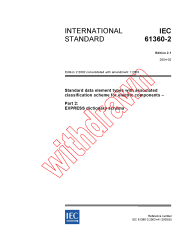 IEC 61360-2:2002+AMD1:2003 Consolidated
