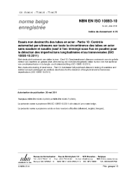 NBN EN ISO 10893-10:2011