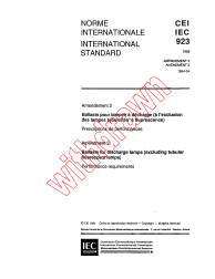 IEC 60923:1988/AMD2:1994