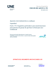 UNE-EN IEC 60335-2-95:2023