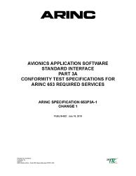 ARINC Specification 653P3A-1c1:2019