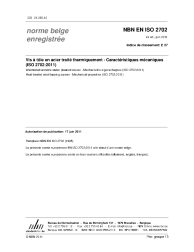 NBN EN ISO 2702:2011