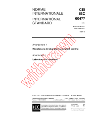 IEC 60477:1974/AMD1:1997