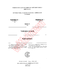IEC 60185:1966/AMD1:1977