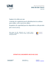 UNE-EN ISO 15615:2023