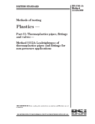 BS 2782-11:Method 1112A:1989