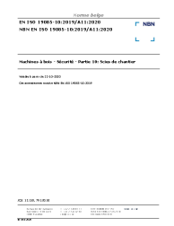 NBN EN ISO 19085-10:2019/A11:2020