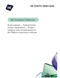 PD CEN/TS 18301:2026