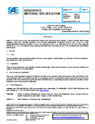 SAE AMS 4111F:2023-05-17