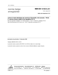NBN EN 15182-2+A1:2010