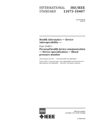 IEEE/ISO 11073-10407:2022