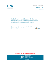 UNE 21150:2022