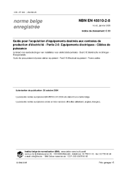 NBN EN 45510-2-8:2005
