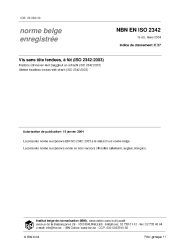 NBN EN ISO 2342:2004