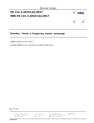 NBN EN 131-2:2010+A2:2017