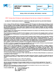 SAE AGS 3809-1:1971-05-10