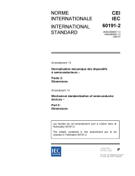 IEC 60191-2:1966/AMD13:2006