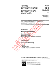IEC 60068-2-62:1991/AMD1:1993