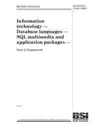 BS ISO/IEC 13249-1:2002