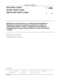 NBN EN ISO 19432-1:2020