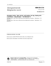 NBN EN 2754:2006
