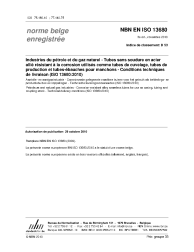 NBN EN ISO 13680:2010