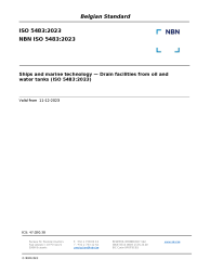 NBN ISO 5483:2023
