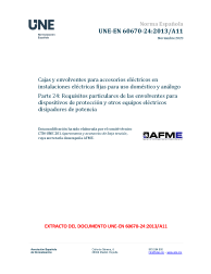 UNE-EN 60670-24:2013/A11:2023