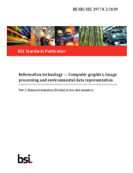 BS ISO/IEC 19774-2:2019