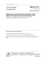 NBN EN 12101-1:2005