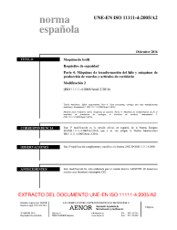 UNE-EN ISO 11111-4:2005/A2:2016