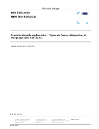 NBN ISO 525:2021