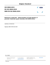NBN EN ISO 8840:2024
