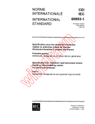IEC 60893-1:1987