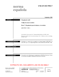 UNE-EN ISO 9902-7:2001