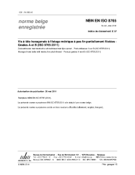 NBN EN ISO 8765:2011