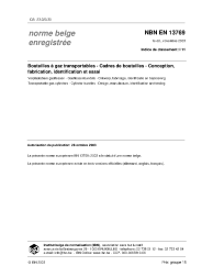 NBN EN 13769:2003